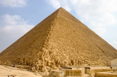 The Great Pyramid of Khufu.